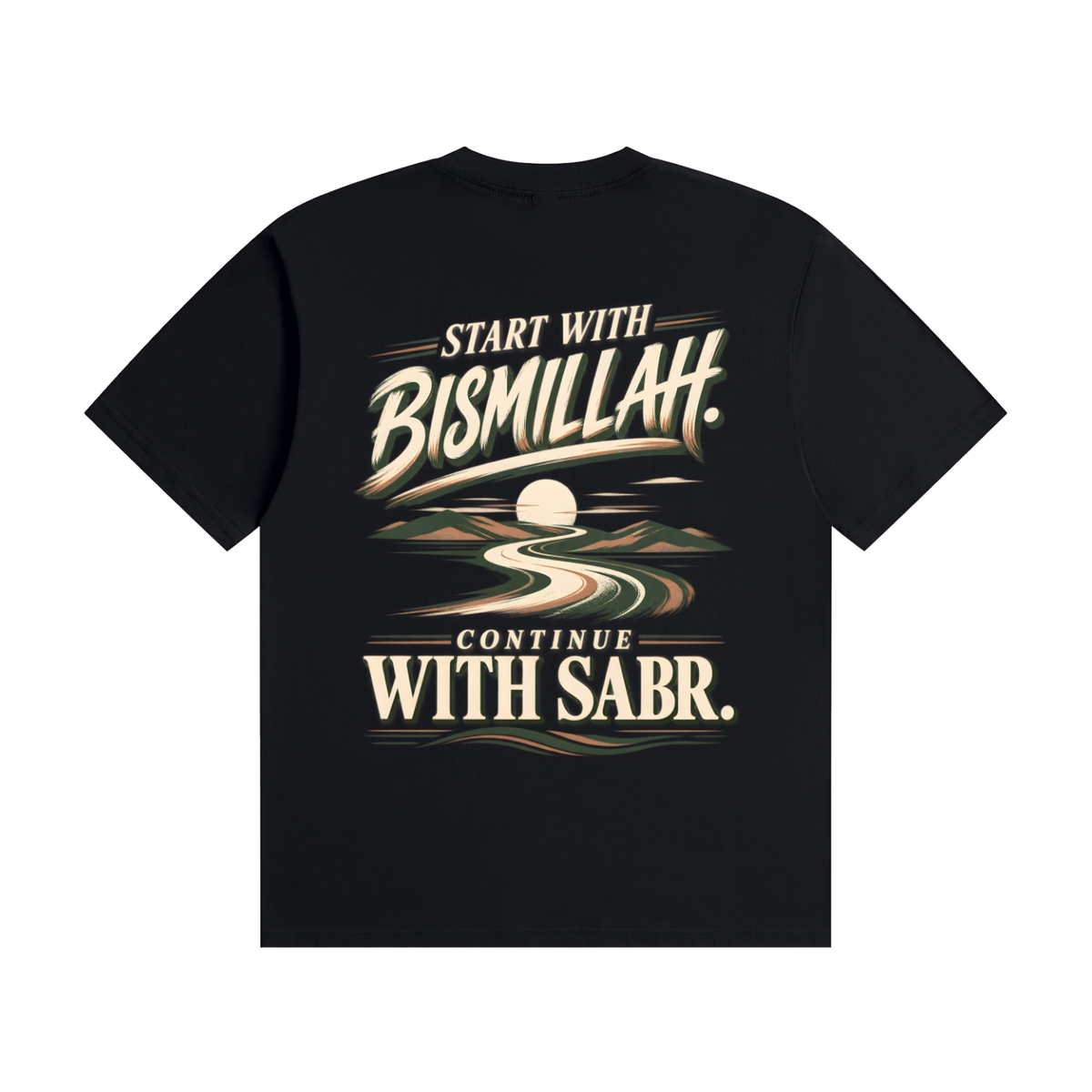 Bismillah+Sabr Classic Tee