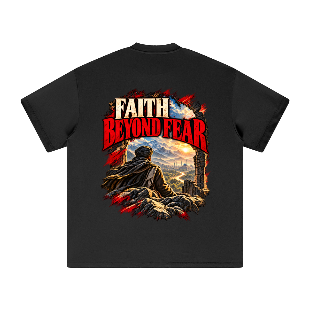 Faith Beyond Fear Heavyweight Tee