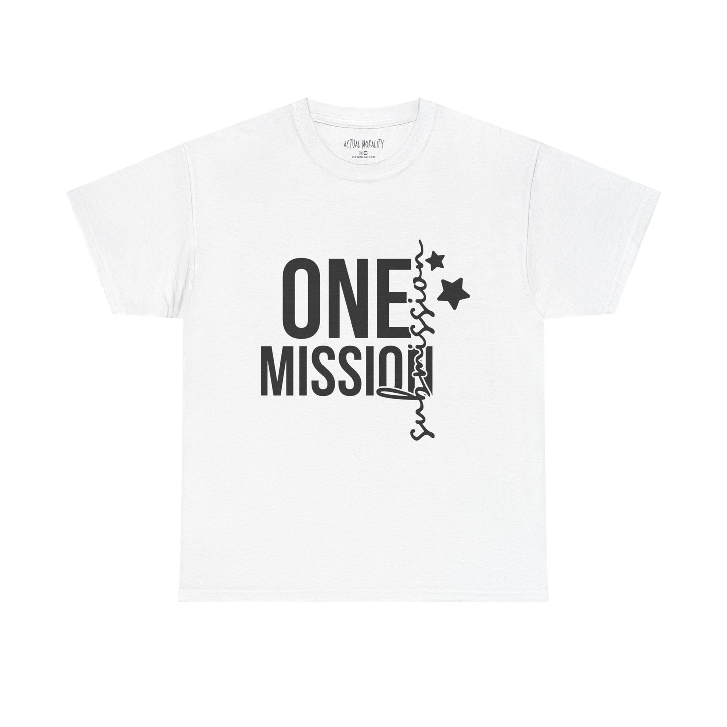 "ONE MISSION, SUBMISSION"