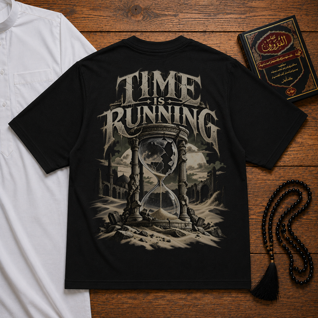 Time is Running Heavyweight Tee
