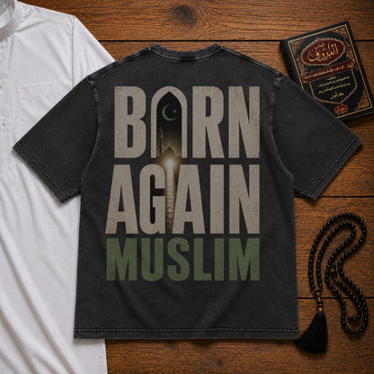 Born Again Muslim Premium Tee