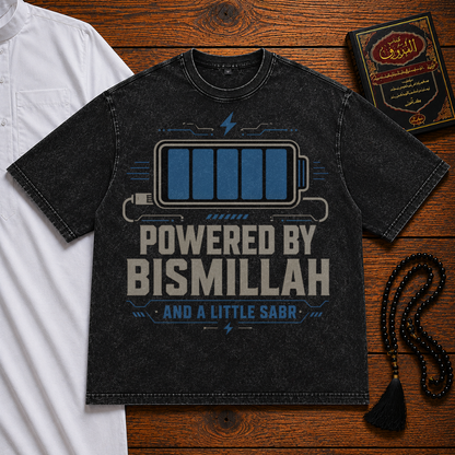 Powered By Bismillah Premium Tee