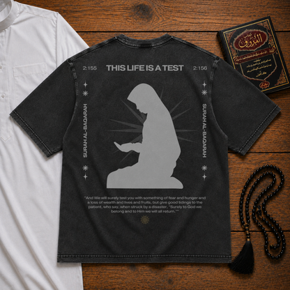 LIFE IS A TEST BLACK PREMIUM