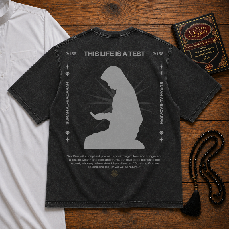 LIFE IS A TEST BLACK PREMIUM