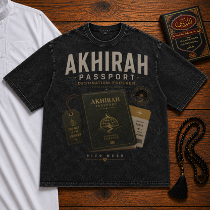 Akhirah Passport Premium Tee