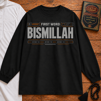 First Word Bismillah Long Sleeve