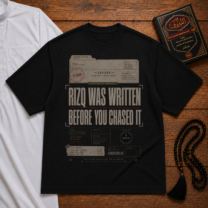 MY RIZQ IS WRITTEN HEAVYWEIGHT