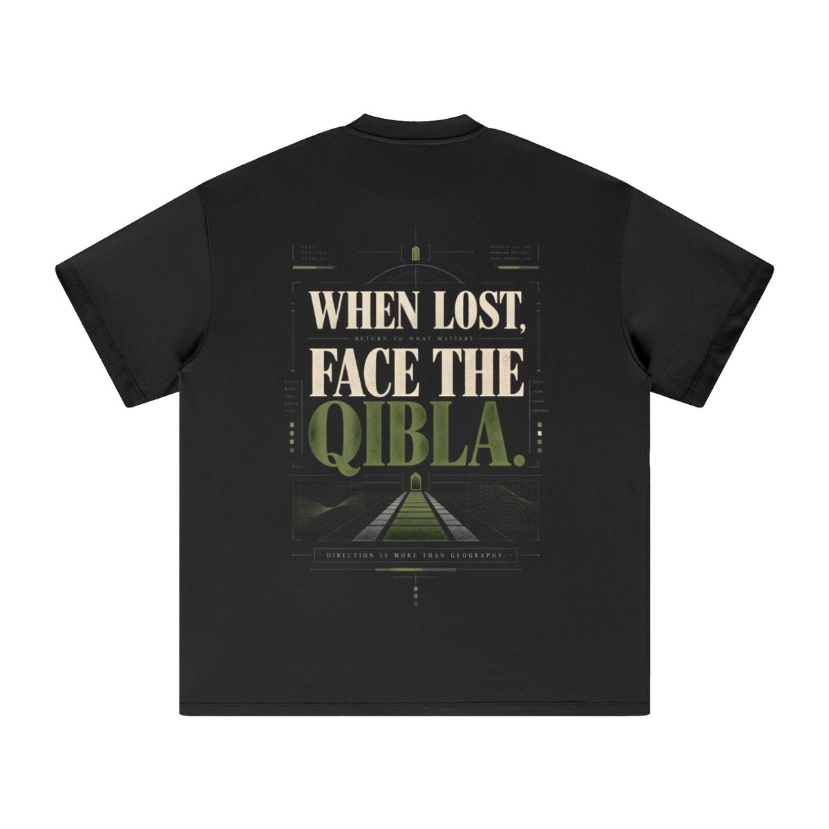 Face the Qibla Heavyweight Tee