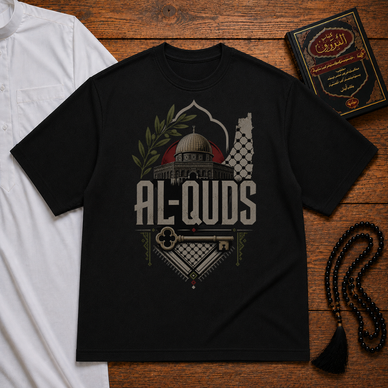 Al-Quds Key Heavyweight Tee