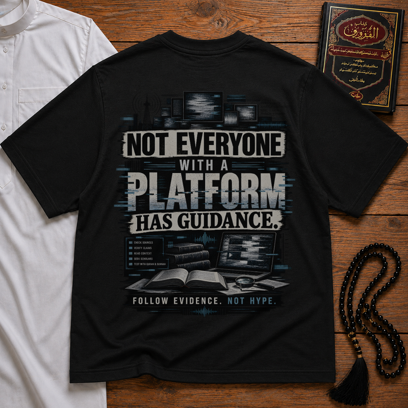 Follow Evidence Heavyweight Tee
