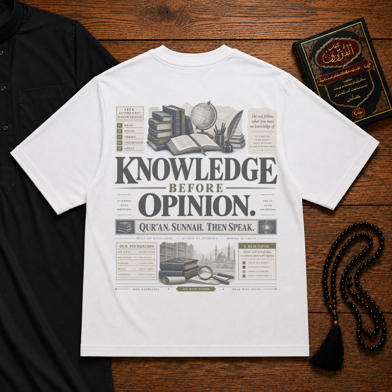 Knowledge First Heavyweight Tee