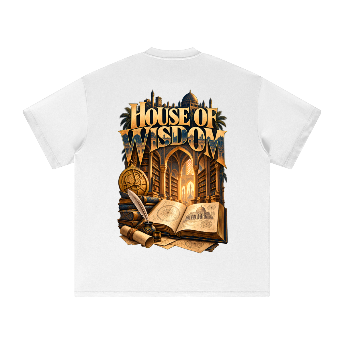 House of Wisdom Heavyweight Tee