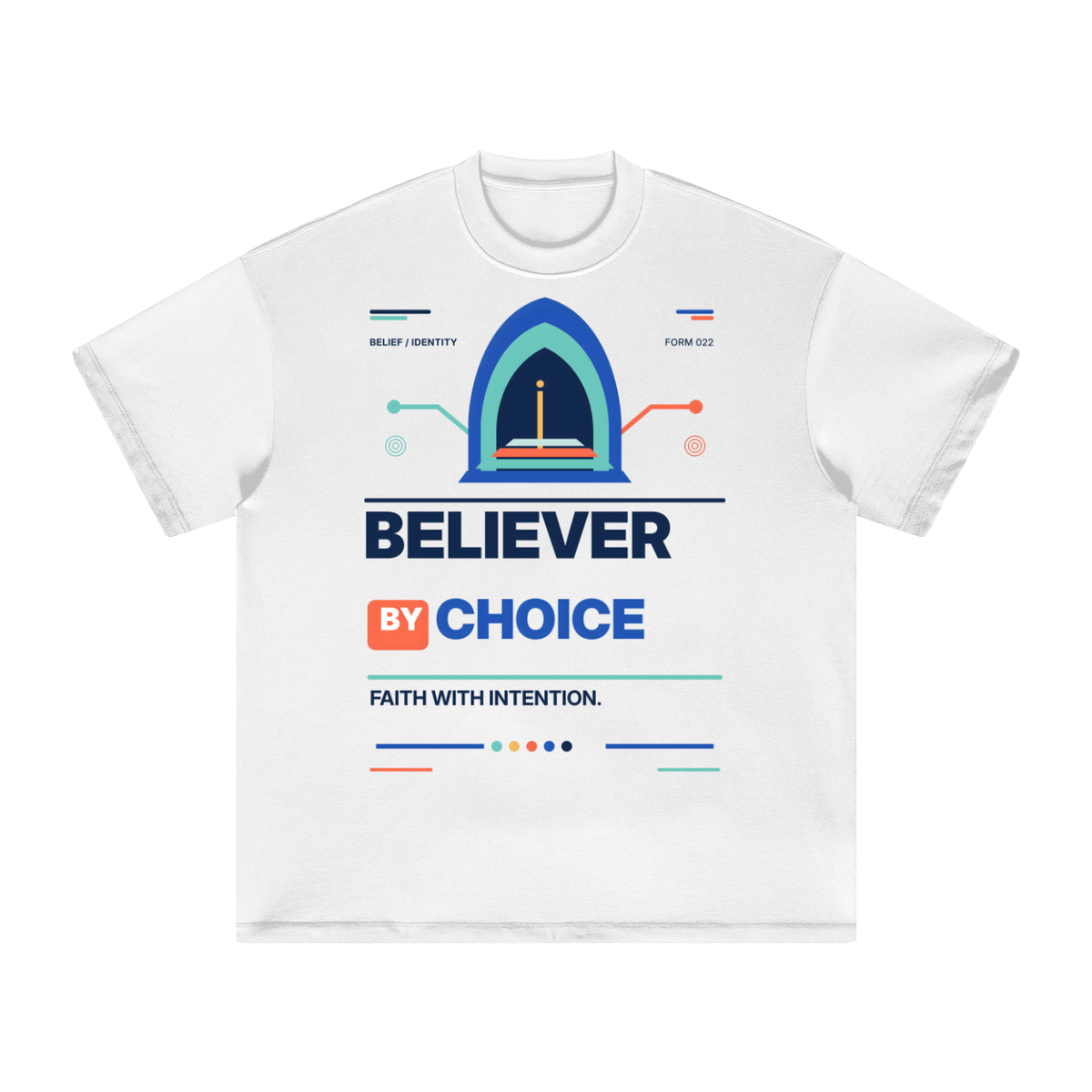 Believer By Choice Heavyweight Tee