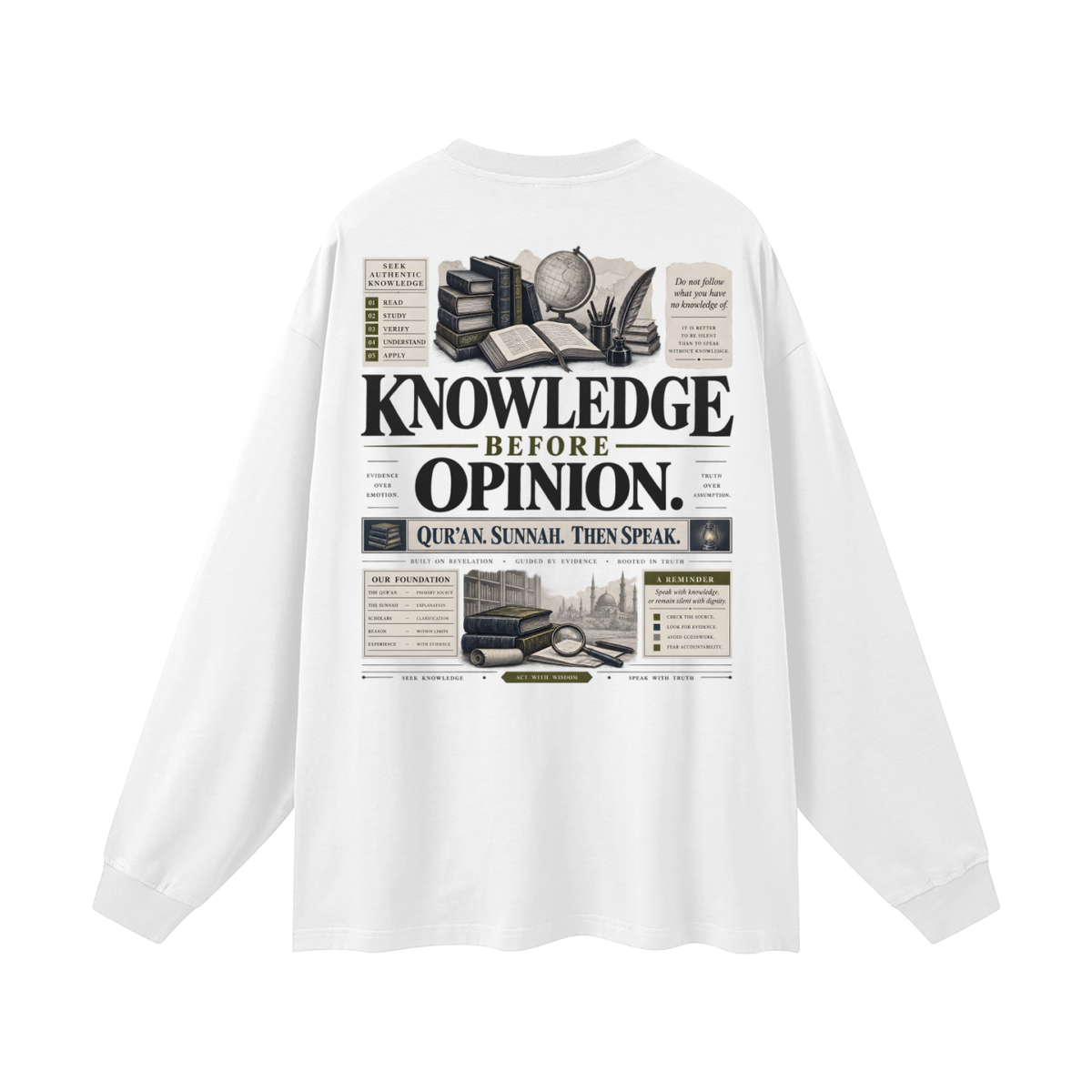 Knowledge First Long Sleeve