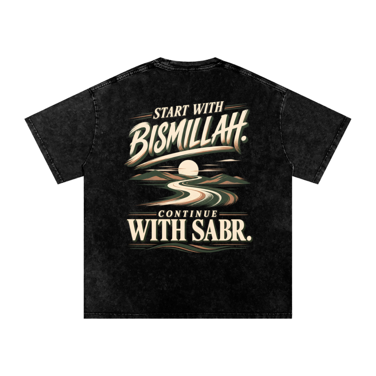 Bismillah+Sabr Premium Tee