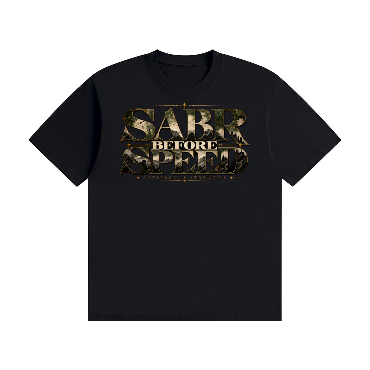 Sabr Before Speed Classic Tee