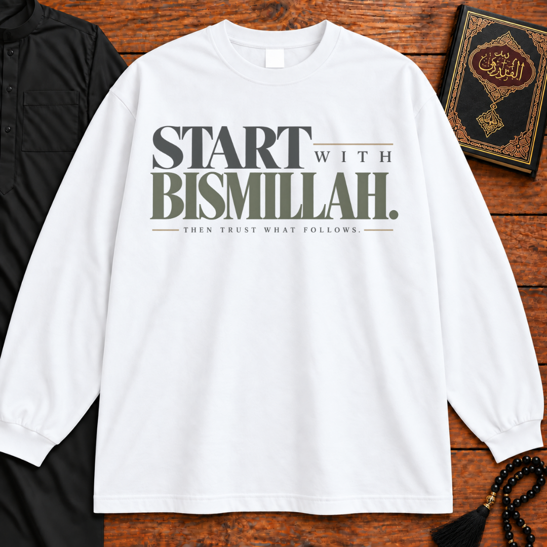 Start with Bismillah Long Sleeve