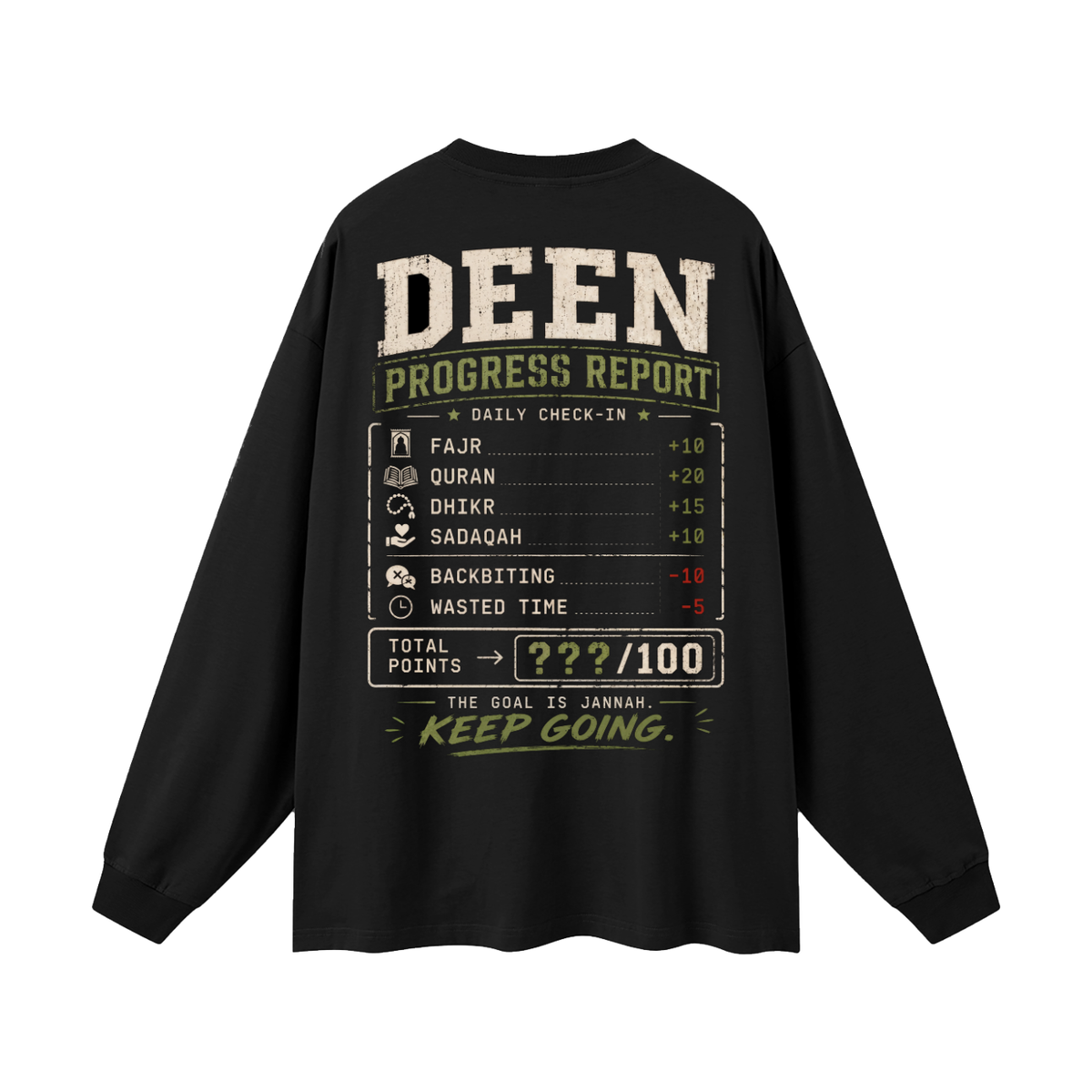 Deen Report Long Sleeve
