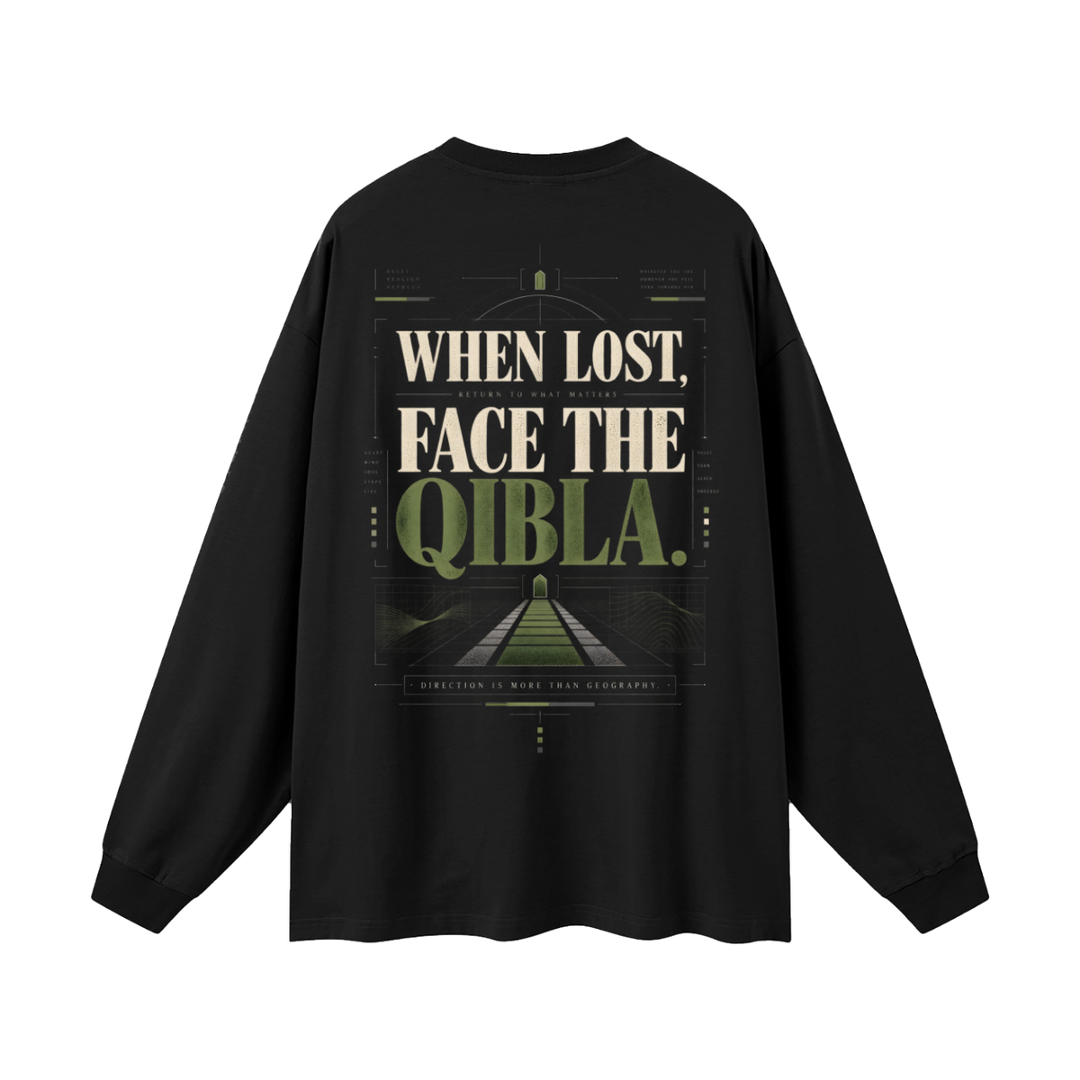 Face the Qibla Long Sleeve