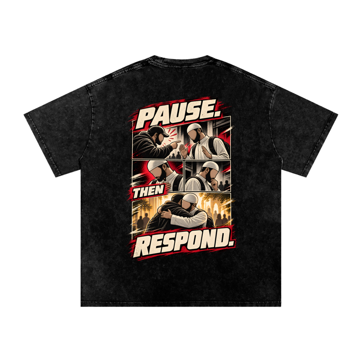 Pause Then Respond Premium Tee