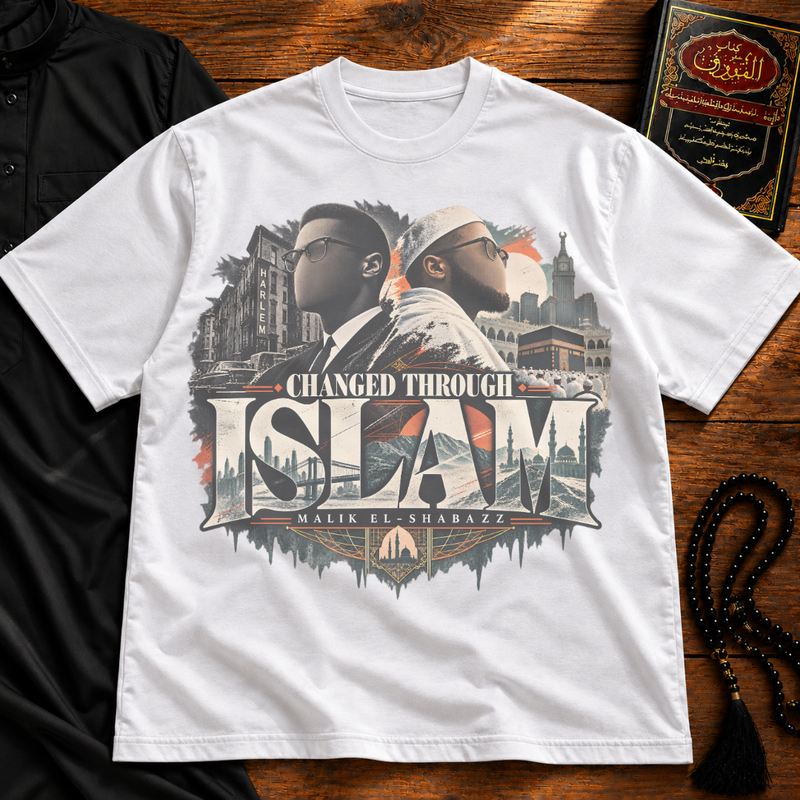 Changed Through Islam Heavyweight Tee