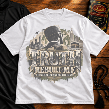 Truth Rebuilt Me Heavyweight Tee