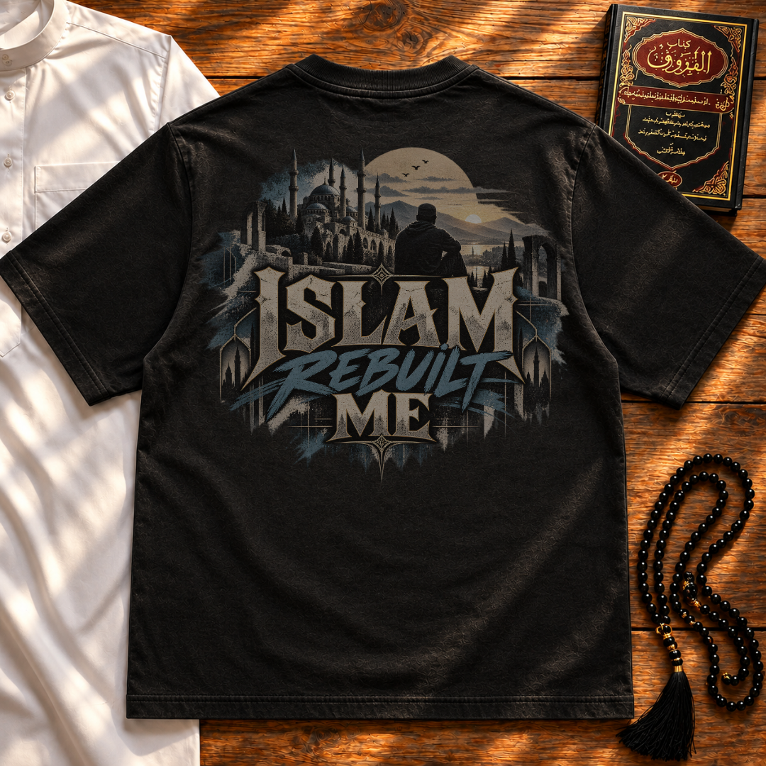 Islam Rebuilt Me Heavyweight Tee