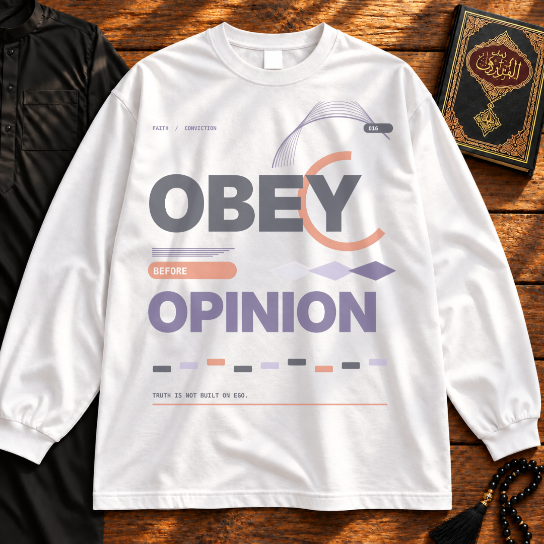 Obey Before Opinion Long Sleeve